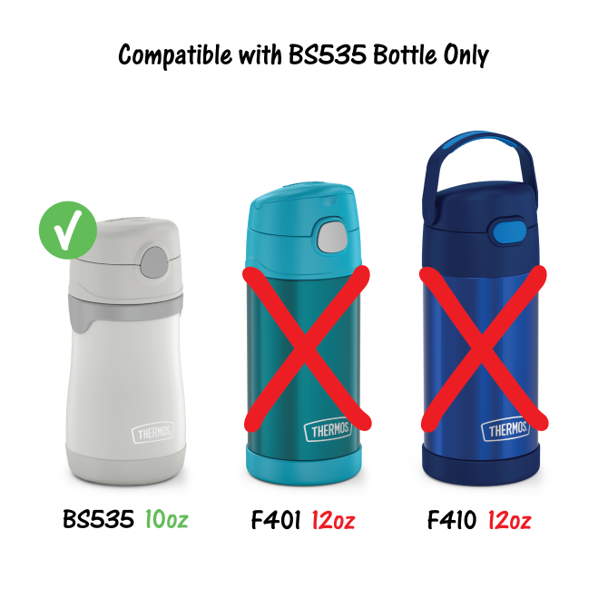 10oz THERMOS® KIDS BOTTLE REPLACEMENT STRAWS 2-PACK - Image 6
