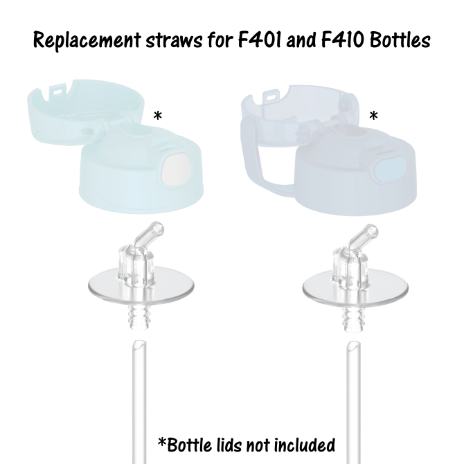 12oz FUNTAINER® BOTTLE REPLACEMENT STRAWS 2-PACK - Image 5