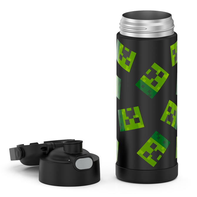 16oz FUNTAINER® WATER BOTTLE MINECRAFT - Image 7