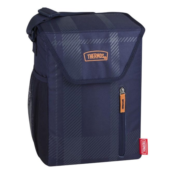 12 CAN COOLER NAVY PLAID - Image 2