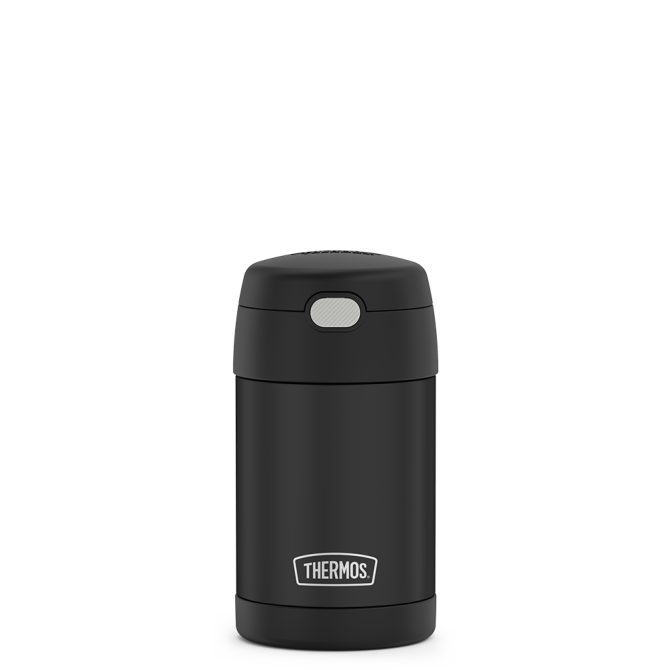 16oz FUNTAINER® FOOD JAR - MATTE BLACK - Image 2