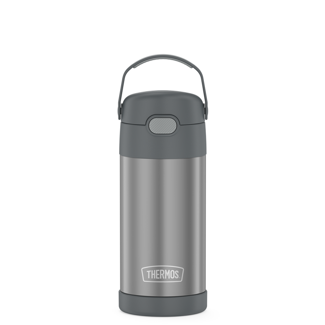 12oz FUNTAINER® WATER BOTTLE - NAVY - Image 3