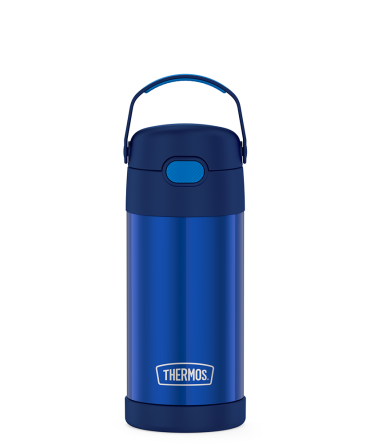 12oz FUNTAINER® WATER BOTTLE - NAVY