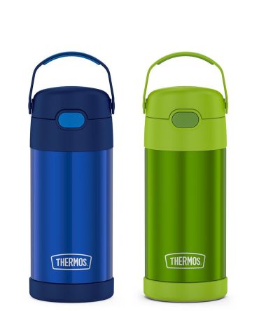 12oz FUNtainer Water Bottles Navy u0026 Lime Bundle