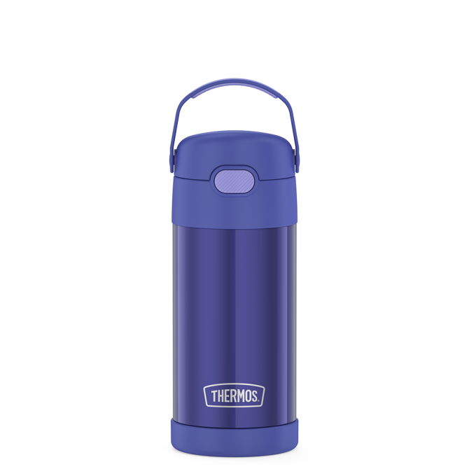 12oz FUNTAINER® WATER BOTTLE - NAVY - Image 5