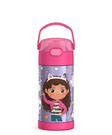 12oz FUNTAINER® WATER BOTTLE GABBY'S DOLLHOUSE