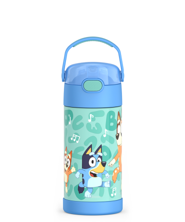 12oz FUNTAINER® WATER BOTTLE BLUEY