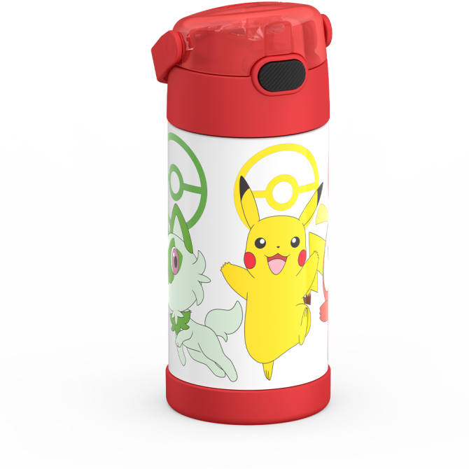 12oz FUNTAINER® WATER BOTTLE POKÉMON - Image 2