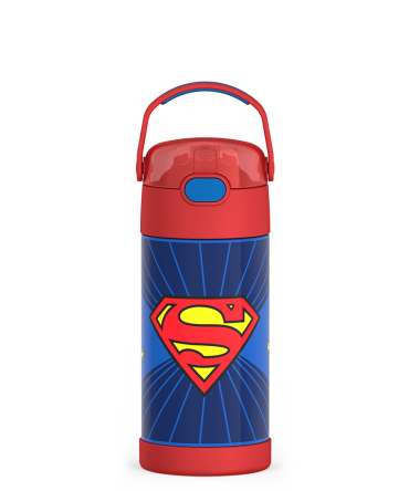 12oz FUNTAINER® WATER BOTTLE SUPERMAN