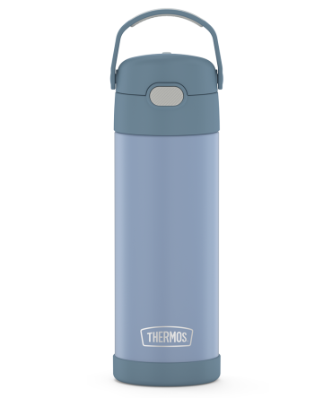 16oz FUNTAINER® WATER BOTTLE - DENIM BLUE