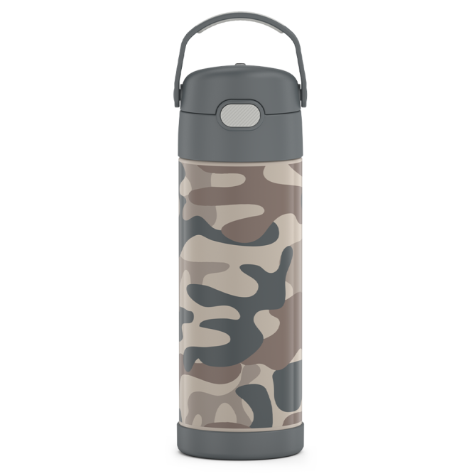 16oz FUNTAINER® WATER BOTTLE PATTERNS - GALAXY TEAL - Image 3