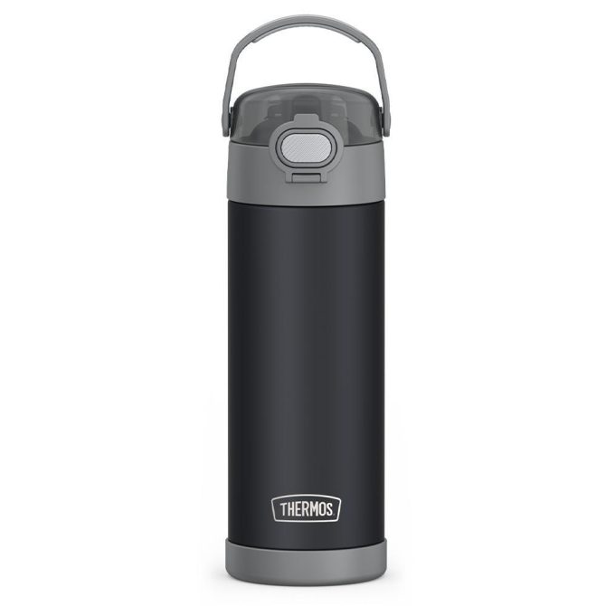 16oz FUNTAINER® WATER BOTTLE WITH LOCKING LID - NEON PURPLE - Image 5