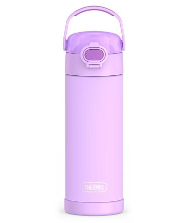 16oz FUNTAINER® WATER BOTTLE WITH LOCKING LID - NEON PURPLE