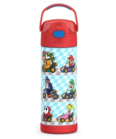 16oz FUNTAINER® WATER BOTTLE MARIO KART™