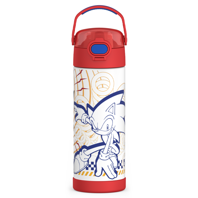 16oz FUNTAINER® WATER BOTTLE SONIC THE HEDGEHOG™