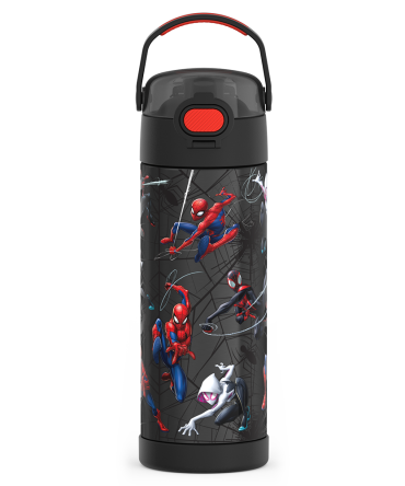 16oz FUNTAINER® WATER BOTTLE SPIDER-MAN