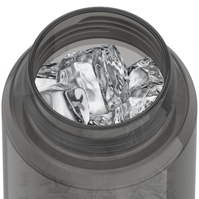 32oz ICON™ LIGHTWEIGHT WATER BOTTLE WITH SCREW TOP LID - SMOKE - Image 7