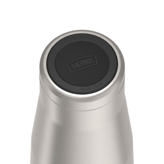 24oz ICON™ TUMBLER WITH TWIST LOCK LID - MATTE STAINLESS STEEL - Image 4