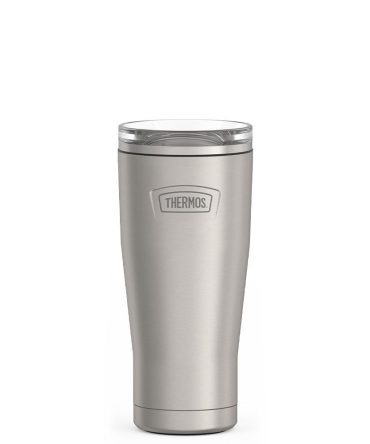 24oz ICON™ TUMBLER WITH TWIST LOCK LID - MATTE STAINLESS STEEL