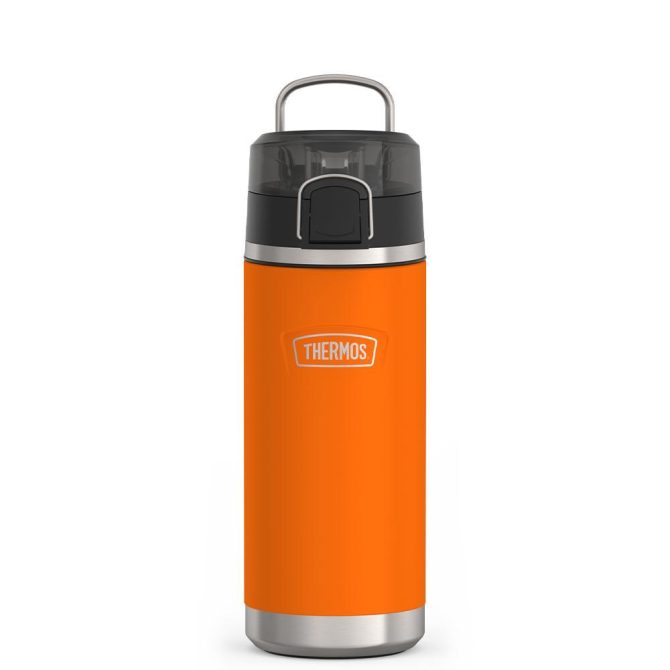 18oz ICON™ KIDS WATER BOTTLE WITH SPOUT LID - LIME - Image 2