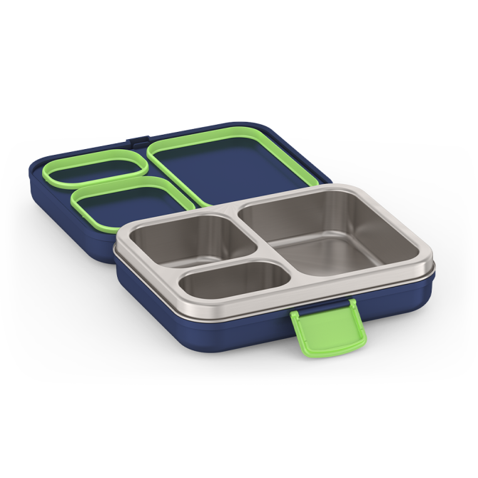 ICON™ KIDS FOOD STORAGE SYSTEM WITH ICE PACK - NAVY - Image 4
