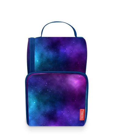 TWEEN DUAL LUNCH BOX GALAXY NAVY/PURPLE