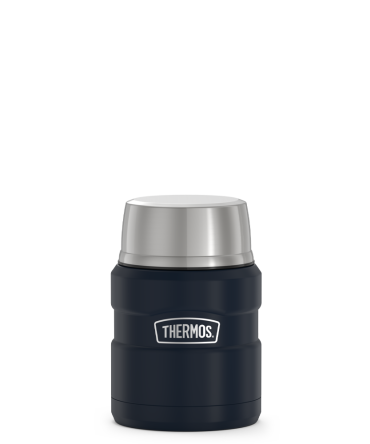 16oz STAINLESS KING™ FOOD JAR - MIDNIGHT BLUE