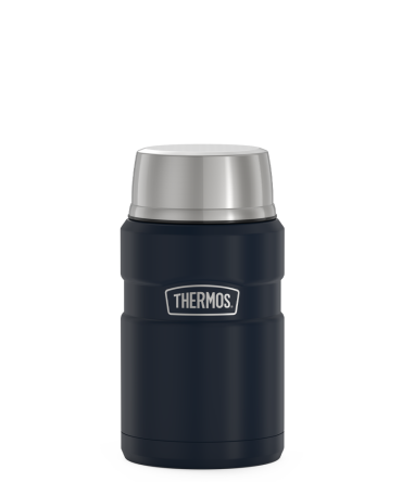 24oz STAINLESS KING™ FOOD JAR - MIDNIGHT BLUE