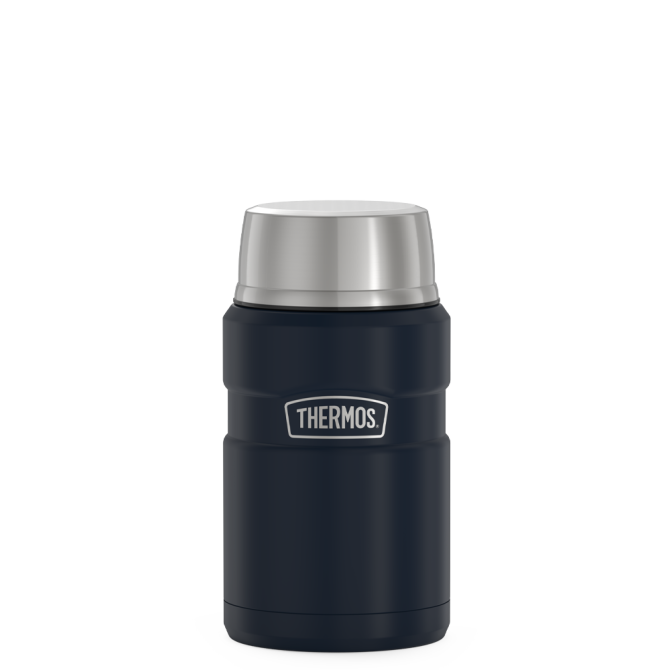 24oz STAINLESS KING™ FOOD JAR - MIDNIGHT BLUE