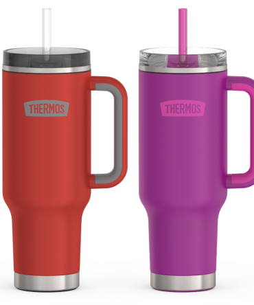 40oz Cup Holder Mug Bundle - Crimson u0026 Plum