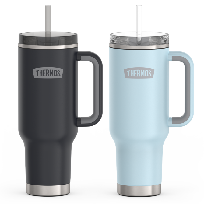 40oz Cup Holder Mug Bundle - Granite u0026 Glacier