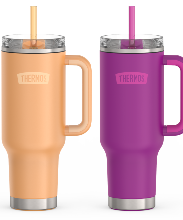 40oz Cup Holder Mug Bundle - Melon u0026 Plum