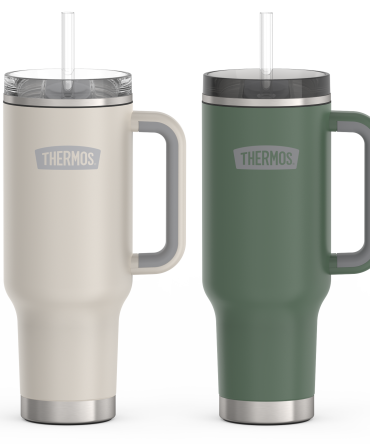 40oz Cup Holder Mug Bundle - Sandstone u0026 Alpine Green