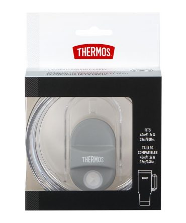 CUP HOLDER MUG REPLACEMENT LID - CLEAR