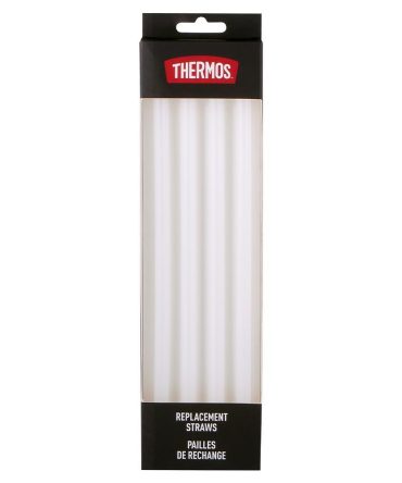 PLASTIC REPLACEMENT STRAWS - 4PK