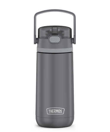 14oz STAINLESS STEEL WATER BOTTLE - GREY