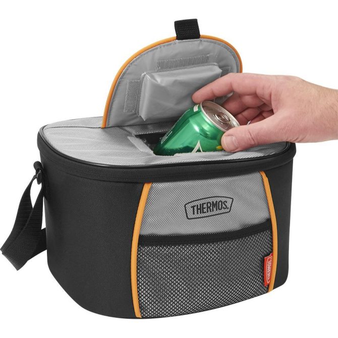 ELEMENT5 - 12 CAN COOLER BLACK/ORANGE - Image 3