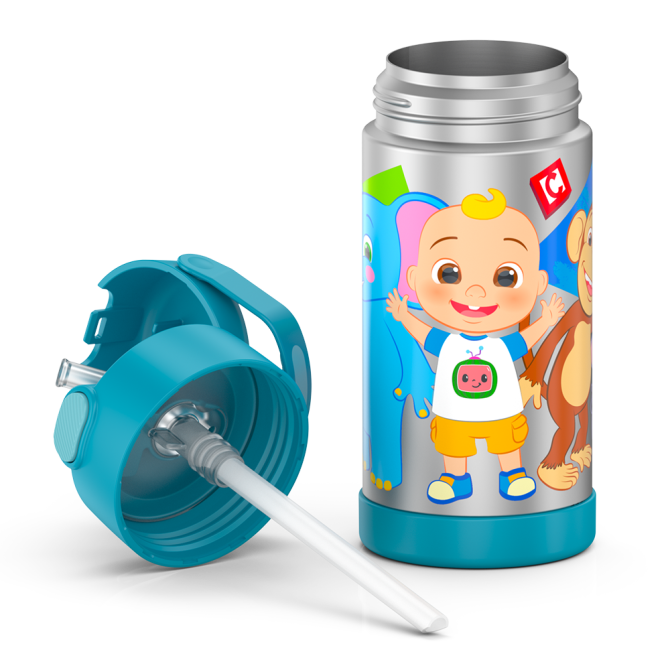 12oz FUNTAINER® WATER BOTTLE COCOMELON - Image 6