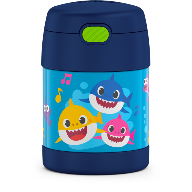 10oz FUNTAINER® FOOD JAR BABY SHARK - Image 2