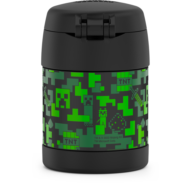 10oz FUNTAINER® FOOD JAR MINECRAFT - Image 2