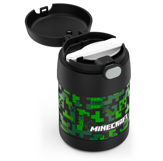10oz FUNTAINER® FOOD JAR MINECRAFT - Image 3