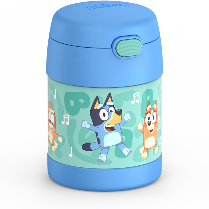 10oz FUNTAINER® FOOD JAR BLUEY - Image 4