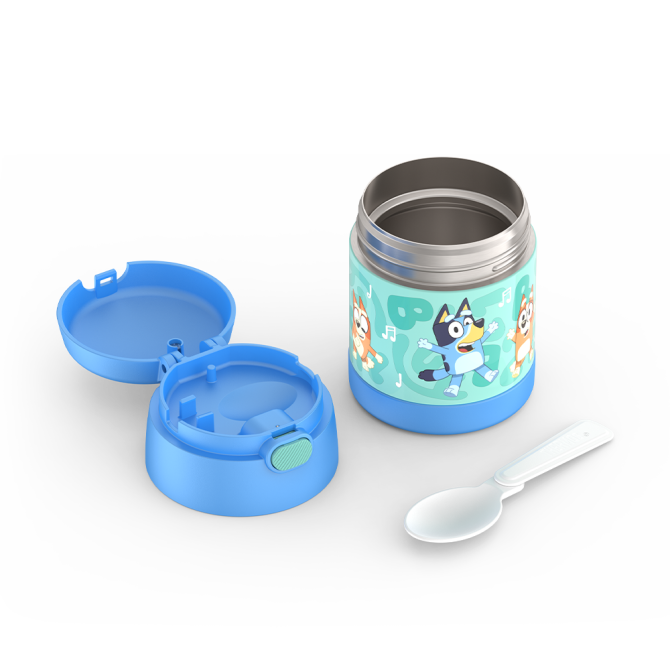 10oz FUNTAINER® FOOD JAR BLUEY - Image 2