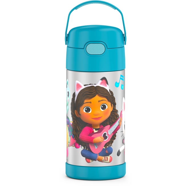 12oz FUNTAINER® WATER BOTTLE GABBYS DOLLHOUSE - Image 3