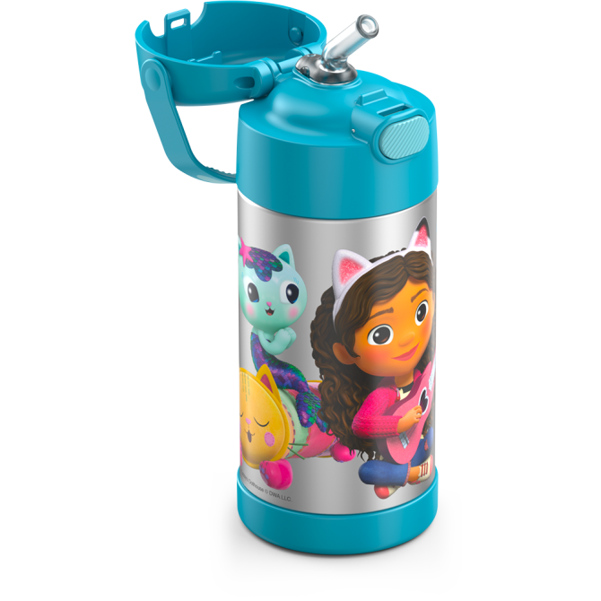 12oz FUNTAINER® WATER BOTTLE GABBYS DOLLHOUSE - Image 8