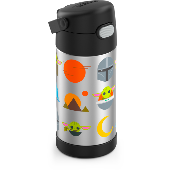 12oz FUNTAINER® WATER BOTTLE THE MANDALORIAN™ - Image 4