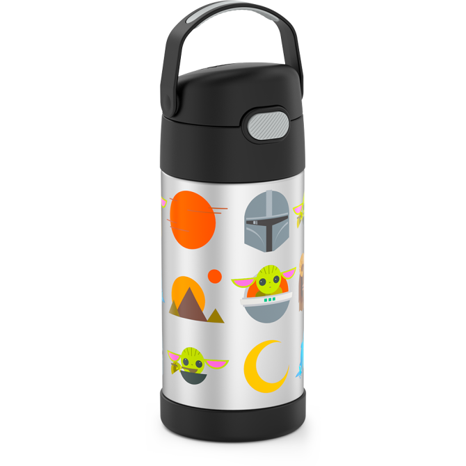 12oz FUNTAINER® WATER BOTTLE THE MANDALORIAN™ - Image 3
