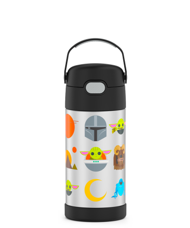 12oz FUNTAINER® WATER BOTTLE THE MANDALORIAN™