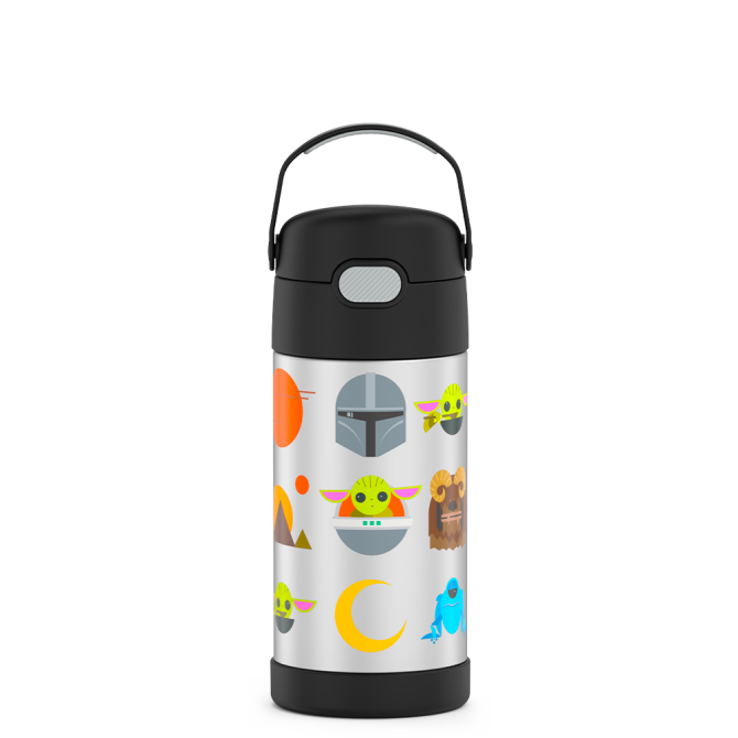 12oz FUNTAINER® WATER BOTTLE THE MANDALORIAN™