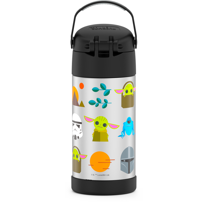 12oz FUNTAINER® WATER BOTTLE THE MANDALORIAN™ - Image 5